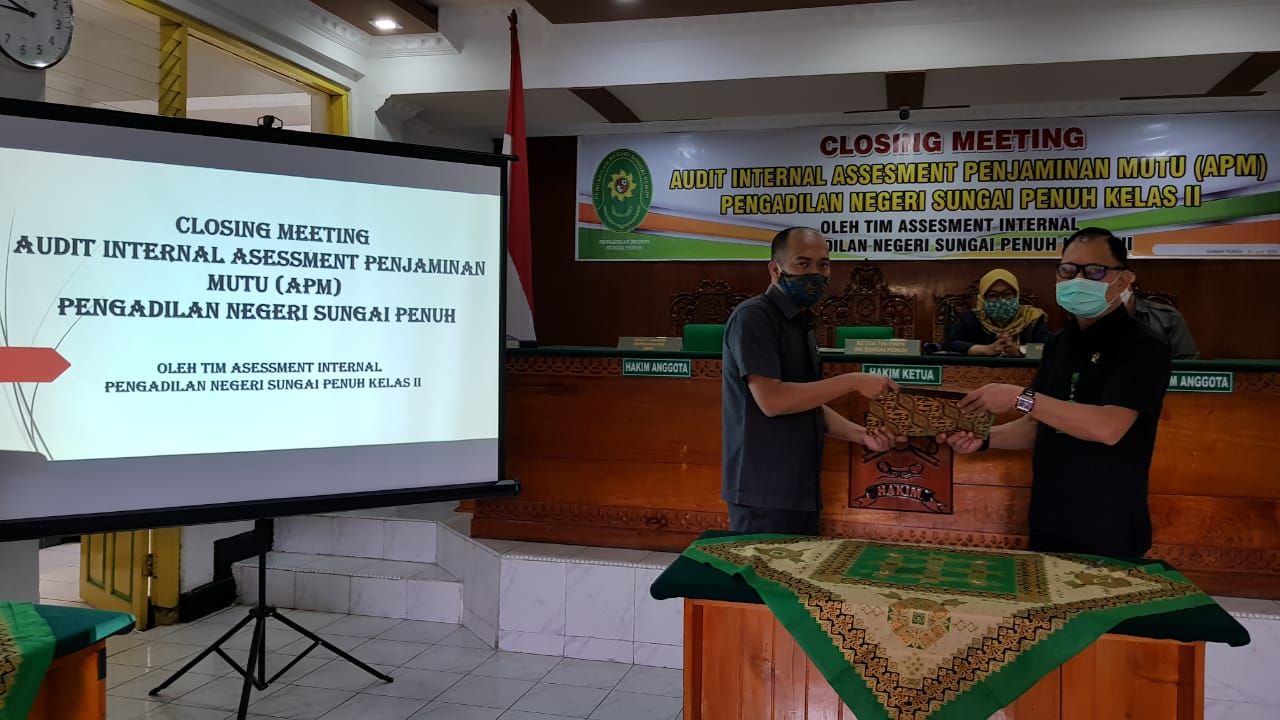 Closing Meeting Asessment Penjaminan Mutu (APM)